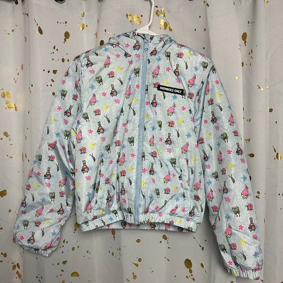 Members Only Spongebob Squarepants Jacket Sz: M - Picture 1 of 6